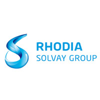 Logo empresa Rhodia